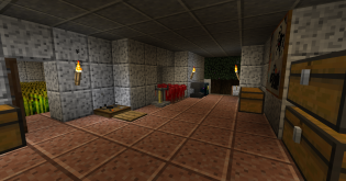  Main corridor with some stuff.