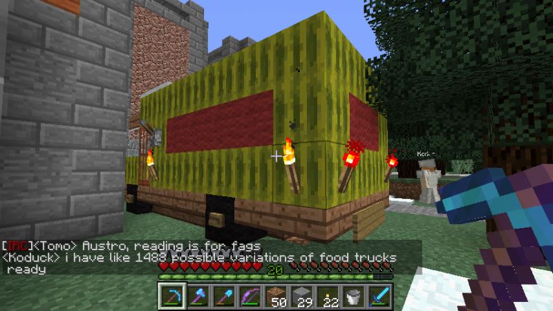 Koduck has a passion for building small trucks