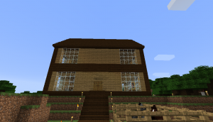  The first house of the Chernolessovsk