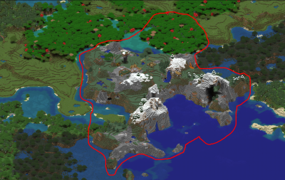 Slavnograd with borders 